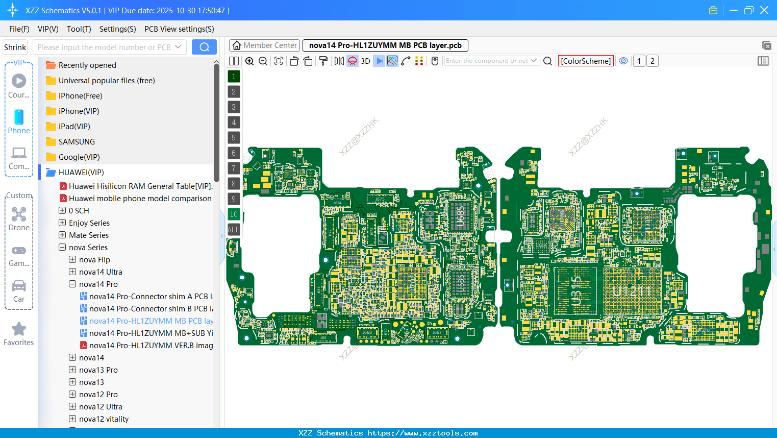 Nova14 Pro-HL1ZUYMM MB PCB Layer